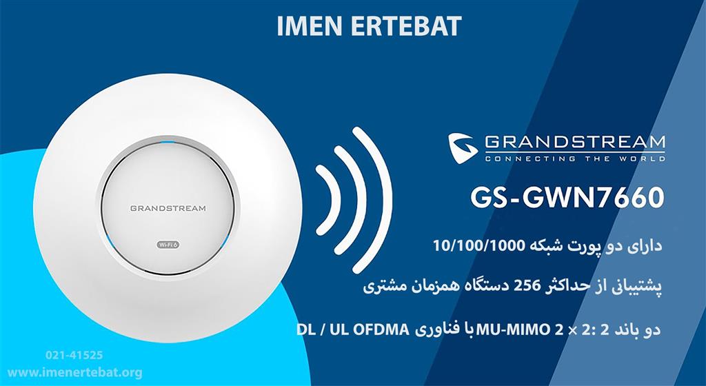 اکسس پوینت گرنداستریم مدل GWN7660 Grandstream GWN7660 Access point